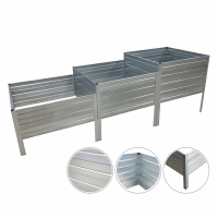 Hochbeet Treppe aus Metall Treppe