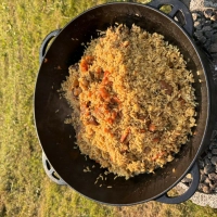 Gusseisen Topf - WOK - Kazan 12L