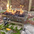 Tragbarer Holzkohlegrill Trek