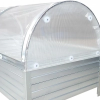 Hochbeet Set 150 × 75 cm inkl. Abdeckung Klassiker