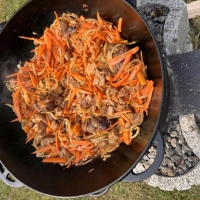 Gusseisen Topf - WOK - Kazan