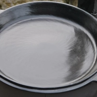 Gusspfanne für Gas, Backofen, Feuerofen, offenes Feuer