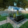 Polycarbonat Gewächshaus Tube 3x2 m - 6 mm UV-beständig