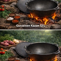 12 l - 15 l - Premium Gusseisen Kazan