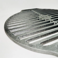 Grillrost Gusseisen für Feuerschale - Grillplatte rund