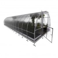 Gewächshaus Klasika Tube 10 Meter tiefe, 3 Meter breite