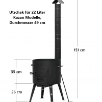 Utschak für 22 Liter Kazan Modelle, Durchmesser 49 сm