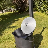 Feldküche ø 36cm mit Schornstein, Kazan 10
