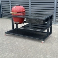 Outdoorküche 170 cm, Grill Rot