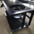 Kamado Tisch Antiksilber 5D18