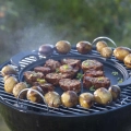 Gusseisen Pfanne Multigrill kompatibel 30 cm. Mustang. 1