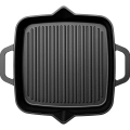 GUSSKÖNIG Gusseisenpfanne 26cm auf Gasgrill, Keramikgrill