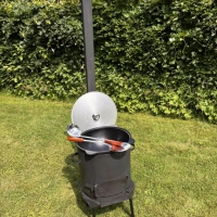 Feldküche ø 36cm mit Schornstein Set -4