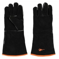 Grillhandschuhe aus Leder