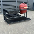 Outdoorküche 200, Rechte Seite, mit Kamado
